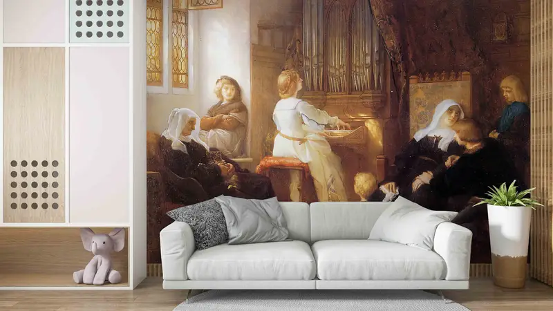Alexandre Cabanel Wall Decals, Wallpaper Border, Famous Mural, Oil Wall Mural, Gift For Him, Classic Wall Paper, Wall Mural Wallpaper, - 7