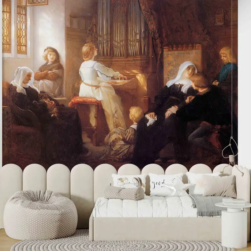 Alexandre Cabanel Wall Decals, Wallpaper Border, Famous Mural, Oil Wall Mural, Gift For Him, Classic Wall Paper, Wall Mural Wallpaper, - 8