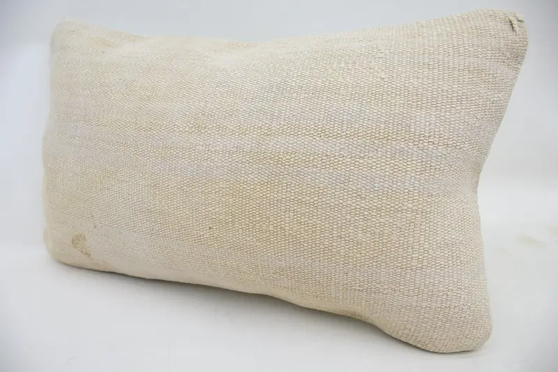 Pillow for Sofa, Tribal Cushion, Antique Pillows, Boho Pillow Sham Cover, Cushion Cover, Armchair Pillow Case, Car Cushion Cover, 12x20 Beige Pillow - 3