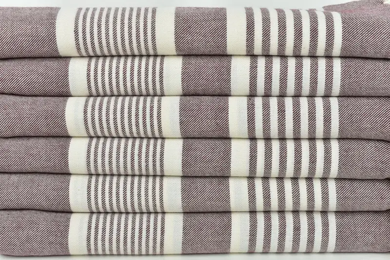 Turkish Bath Towel USA, Home Decor Gifts, Monogrammed Beach Towel, Organic Towel, Gift For Best Friend, 68x38 Cotton Striped Towel, Custom Towel - 2