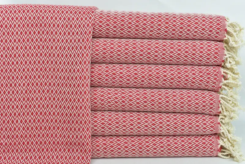 40x20コットンダイヤモンドタオル、彼へのバレンタインデーギフト、カスタムハンドタオル、モノグラムキッチンタオル、バルクオーダータオル、ウェディングギフト、オーガニックタオル - 1