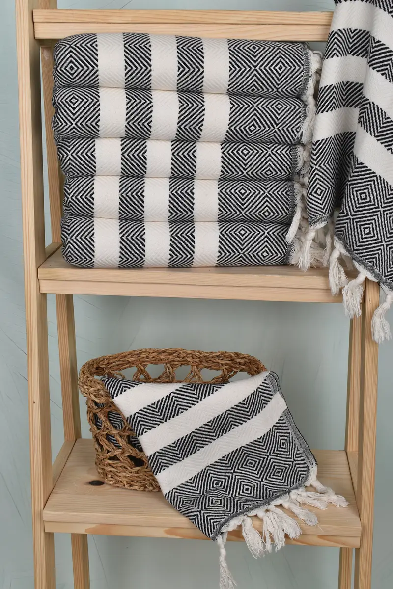 Kitchen Towel, Turkish Towel Hand Towel, Bachelorette Party Gifts, 32x20 Cotton Diamond Towel, Custom Turkish Towel, Custom Hand Towel, Spa Towel - 3
