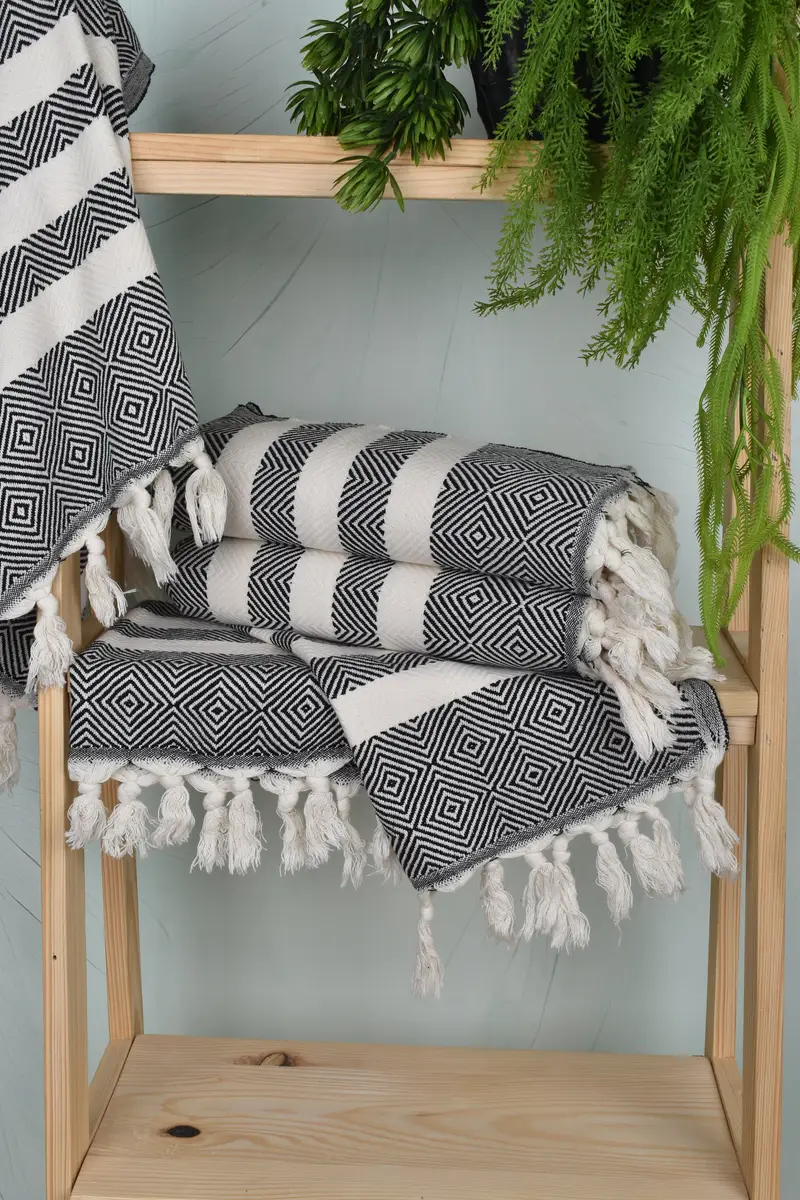 Kitchen Towel, Turkish Towel Hand Towel, Bachelorette Party Gifts, 32x20 Cotton Diamond Towel, Custom Turkish Towel, Custom Hand Towel, Spa Towel - 6