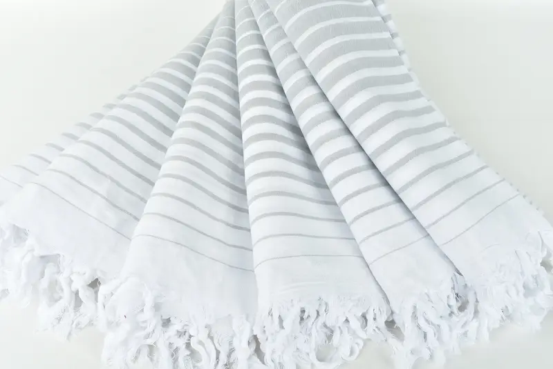 Personalized Turkish Towel, Gifts For Him, Customized Turkish Towel, Gym Towel, 68x36 Cotton Striped Towel, Best Friend Gift, Merry Christmas Gifts - 4