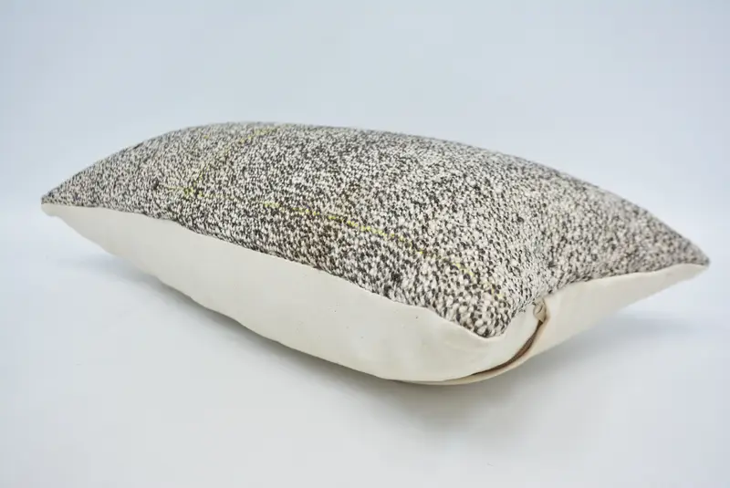 Pillow, Antique Pillows, Yoga Pillow Cover, Gift Pillow, Indoor Cushion Cover, Interior Designer Pillow, Bed Cushion, 12x24 Beige Pillow - 6
