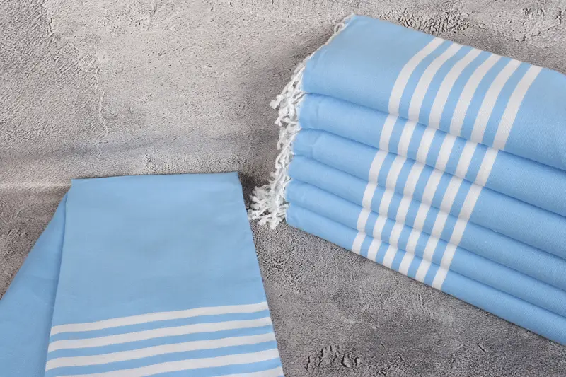 Gifts For Him, 70x40 Cotton Striped Towel, Sand-resistant towel, Monogrammed Beach Towel, Valentines Day Gift, Large Beach Towel Personalized - 2