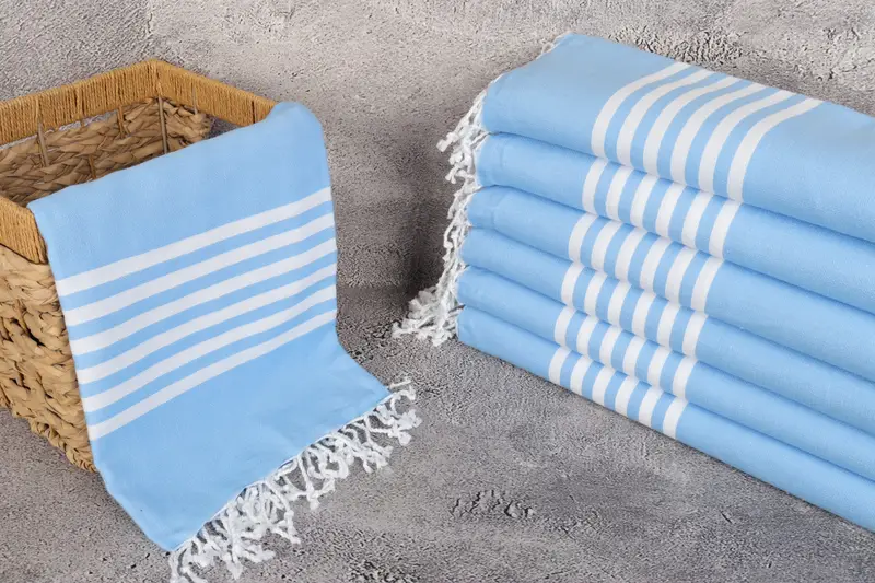 Gifts For Him, 70x40 Cotton Striped Towel, Sand-resistant towel, Monogrammed Beach Towel, Valentines Day Gift, Large Beach Towel Personalized - 3