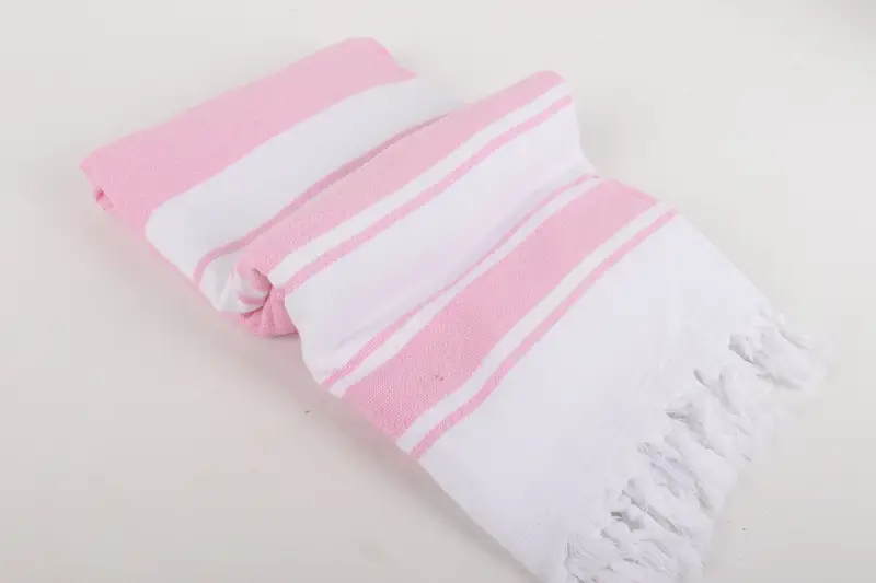 Turkish Towel Beach, Bachelorette Party Gift, Personalized Wedding Gift For Couple, Spa Gift Towel, 68x36 Cotton Striped Terry Towel, Turkish towel - 6