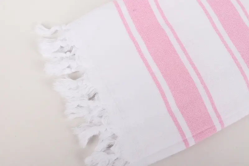 Turkish Towel Beach, Bachelorette Party Gift, Personalized Wedding Gift For Couple, Spa Gift Towel, 68x36 Cotton Striped Terry Towel, Turkish towel - 7