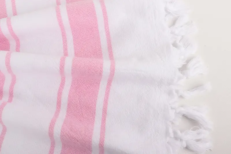 Turkish Towel Beach, Bachelorette Party Gift, Personalized Wedding Gift For Couple, Spa Gift Towel, 68x36 Cotton Striped Terry Towel, Turkish towel - 8