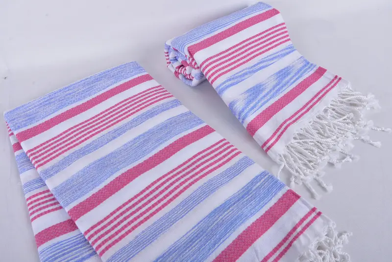 Towel With Name, Holiday Towel, Personalized Beach Towel, Personalized Bridesmaid Gift, Peshtemal, 70x40 Cotton Striped Towel, Custom Wedding Gift - 7