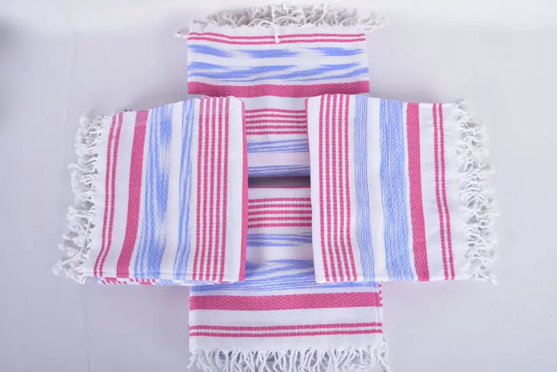Towel With Name, Holiday Towel, Personalized Beach Towel, Personalized Bridesmaid Gift, Peshtemal, 70x40 Cotton Striped Towel, Custom Wedding Gift - 6