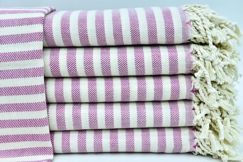 40x24 Cotton Striped Towel, Beach Bachelorette Party Decorations, Turkish Tea Towel, Gift For Boyfriend, Small Bath Towels, Monogram Kitchen Towel - 1