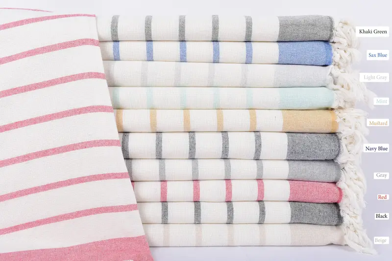 Guest Towel, Bachelorette Party Gifts Bridesmaids, Bridesmaid Proposal Gift, Bridesmaid Gift Towel, 68x39 Cotton Striped Towel, Bridal Shower Gift