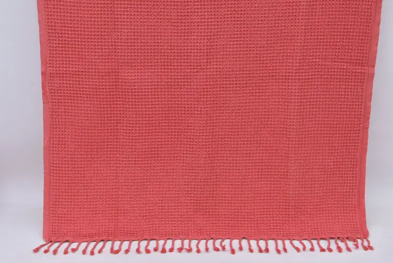 68x36 Cotton Waffle Towel, Custom Wedding Towel, House Warming Gift, Bachelorette Party Gift, Turkish bath towel, Personalized Beach Towel - 7