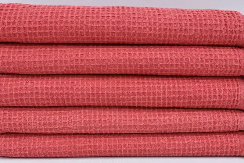 68x36 Cotton Waffle Towel, Custom Wedding Towel, House Warming Gift, Bachelorette Party Gift, Turkish bath towel, Personalized Beach Towel - 2