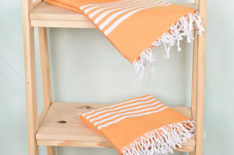 Bride Gift, Home Decor Gifts, Bachelor Towel, Beach Size Towel, Wedding Towel, 70x40 Cotton Striped Towel, Housewarming Gift, Cotton towel - 5