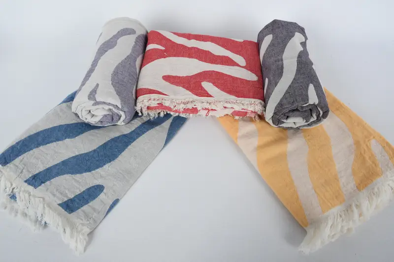 Best Friend Gift, Absorbent Turkish towel, Bachelor Party Favors, Bridal Shower Favors, 70x40 Cotton Patterned Towel, Large Beach Towel Personalized - 8