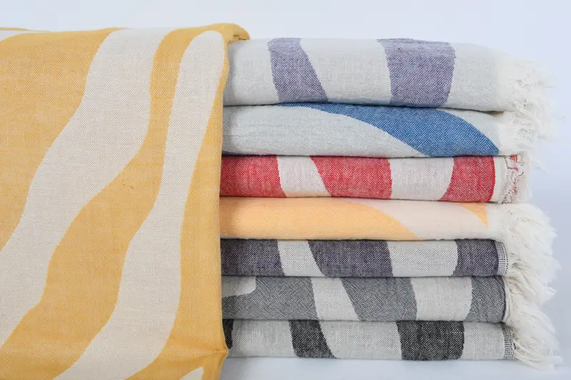 Best Friend Gift, Absorbent Turkish towel, Bachelor Party Favors, Bridal Shower Favors, 70x40 Cotton Patterned Towel, Large Beach Towel Personalized - 1