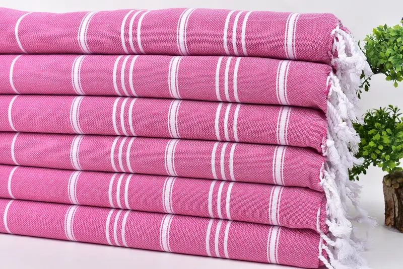 Turkish Hand Towel, Gifts For Him, Best Friend Wedding Gift, Bridesmaid Gift Towel, Personalized Gift, Wedding Gift, 40x24 Cotton Striped Towel - 3