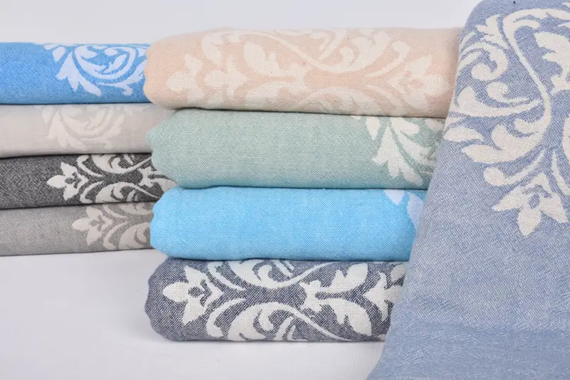 Bachelorette Large Towel, Black Baroque Blanket, 70x60 Inches