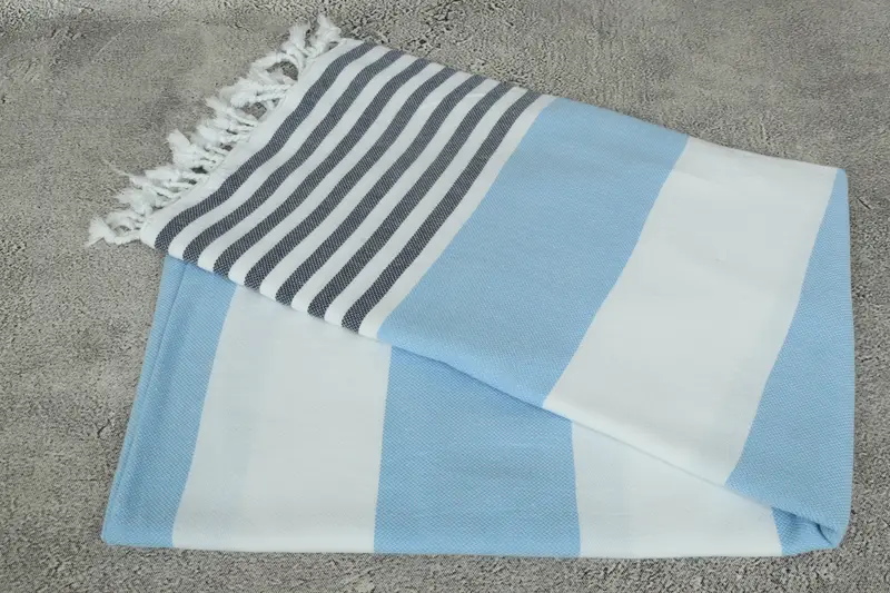 Peshtemal Towel, Personalized Gifts, Gift Boxes Towel, Monogram Beach Towel, Beach Towel Monogram, 70x40 Cotton Striped Towel, Bridal Shower Favors - 6