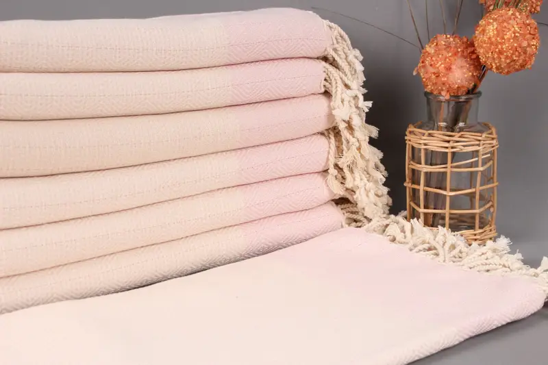 Bridesmaid Gifts Personalized, Embroidery Towel, Yoga Towel, Gifts For Him, Fouta towel, Handmade Gift, Beach Towel Bulk, 70x40 Cotton Diamond Towel - 1