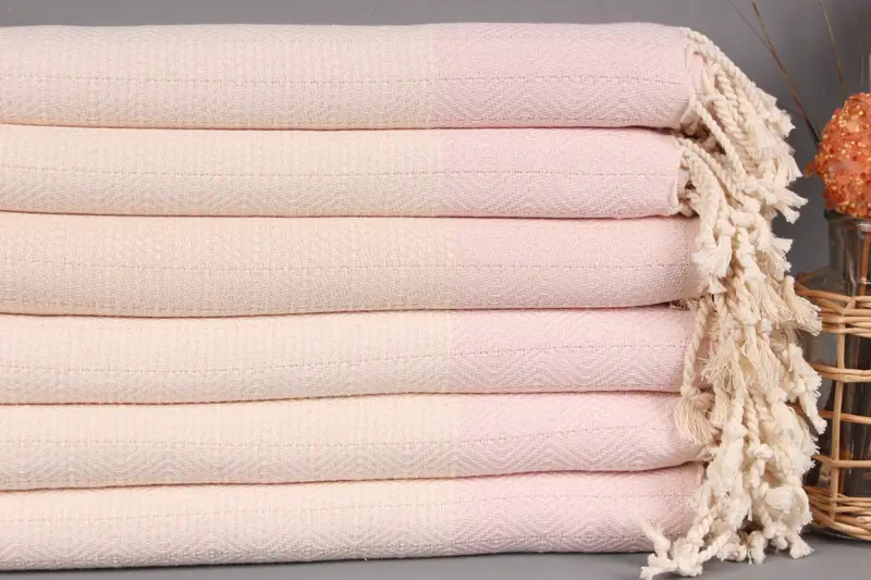 Bridesmaid Gifts Personalized, Embroidery Towel, Yoga Towel, Gifts For Him, Fouta towel, Handmade Gift, Beach Towel Bulk, 70x40 Cotton Diamond Towel - 2