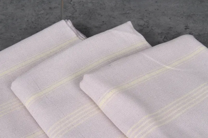 Absorbent Turkish towel, Bridesmaid Favors, Custom Beach Towels, Scarf Towel, Bath towel, Quick-Dry Beach Towel, 70x40 Cotton Striped Towel - 6