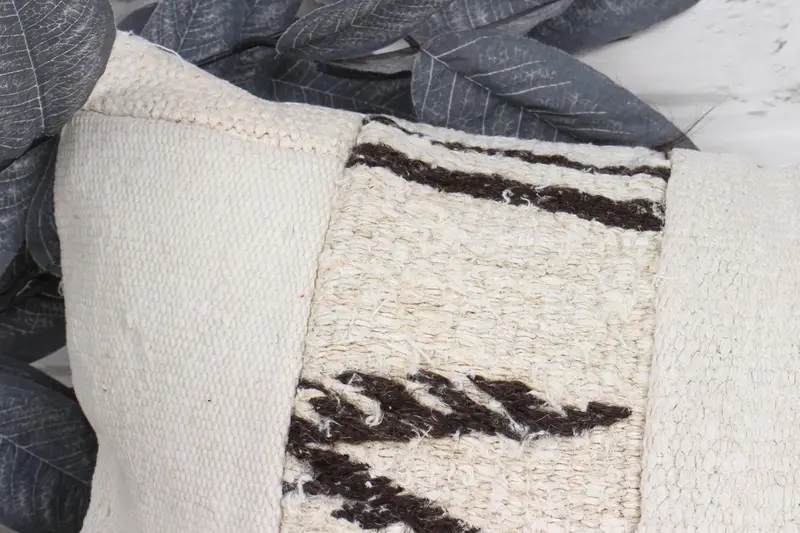 Kilim Pillow Cover, Cushion Cover, Vintage Kilim Pillow, Kilim Pillow, Lounge Throw Pillow Cover, 12x36 White Pillow Case, One Of A Kind Cushion - 2