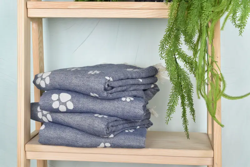 Bath towel, 70x36 Cotton Paw Design Towel, Best Friend Wedding Gift, Baby Boy Gift, Personalized Wedding Gift, Summer Towel, Bachelorette Gifts - 8
