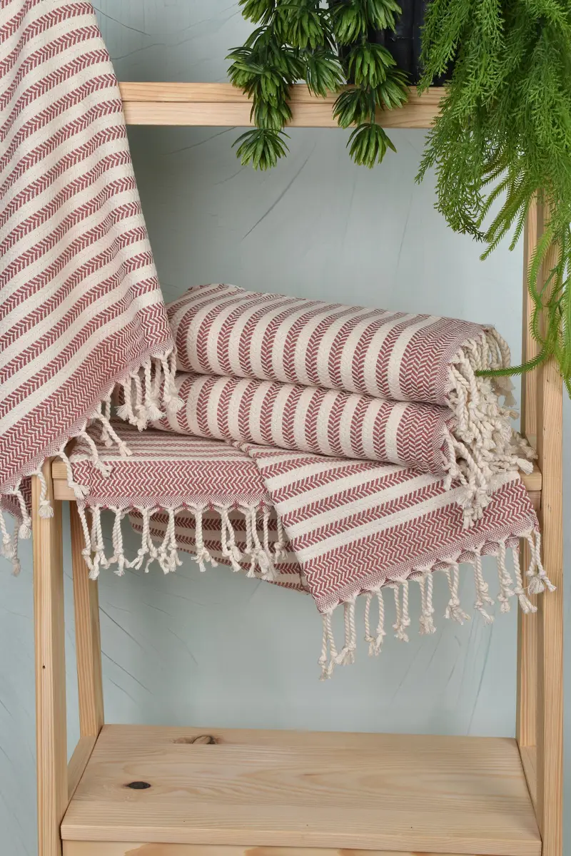 Best Friend Gift, Personalized Hand Towel, Personalized Gifts, Small Towel, Wedding Favors, 40x18 Cotton Chevron Towel, Wedding Hand Made Gift - 6