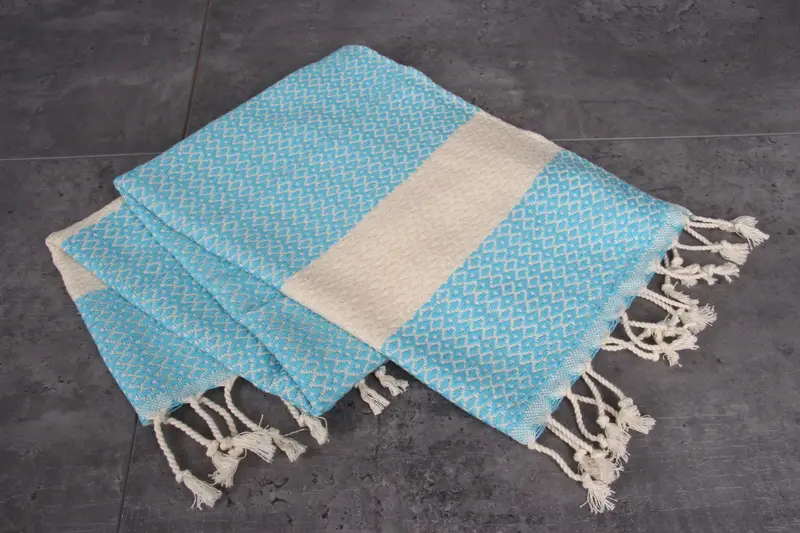 Summer Towel, Gym Towel, 40x20 Cotton Geometric Towel, Unique Gift, Xmas Gifts, Personalized Hand Towel, Small Bath Towels, Personalized Dish Towel - 5