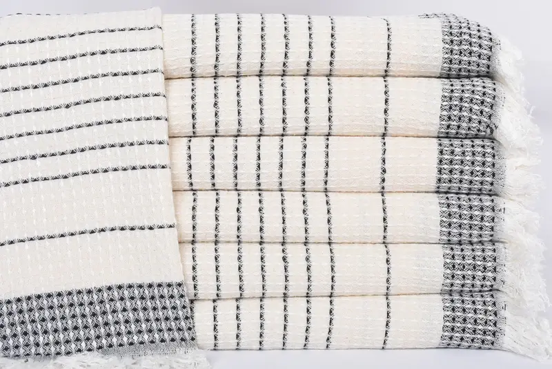 40x20 Cotton Waffle Towel, Monogram Turkish Bath Towel, Personalized Gifts, Personalized Hand Towel, Turkish Hand Towel, Home Decor Towel - 1