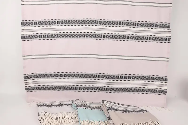 70x40 Cotton Striped Towel, Bachelorette Party Gift, Bath towel, Gift For Boyfriend, Thin and lightweight Turkish peshtemal, Custom Wedding Gifts - 7
