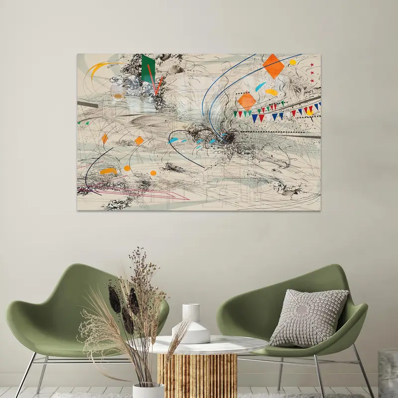 モダンなボヘミアンプリントガラス: エレガント、トレンディ、そしてユニークなデザイン