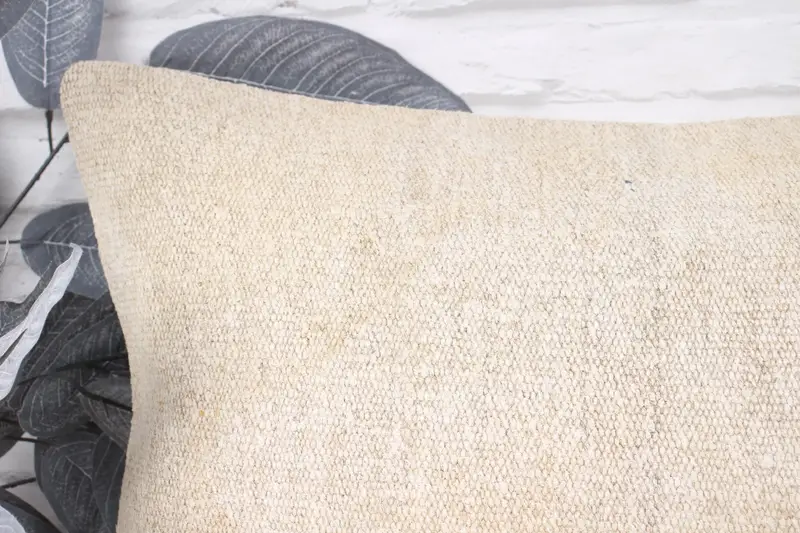 Car Pillow Case, 16x24 Beige Pillow Sham, Cushion Case, Gift Pillow, Farmhouse Pillow Cover, Ethnical Kilim Rug Pillow, Boho Pillow Sham Cover - 2