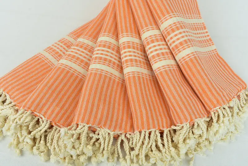 Bachelorette Party Favor, Lightweight towel, Yoga Towel, 68x38 Cotton Striped Towel, Beach towel, Best Beach Towel, Personalized Home Gift Wedding - 4