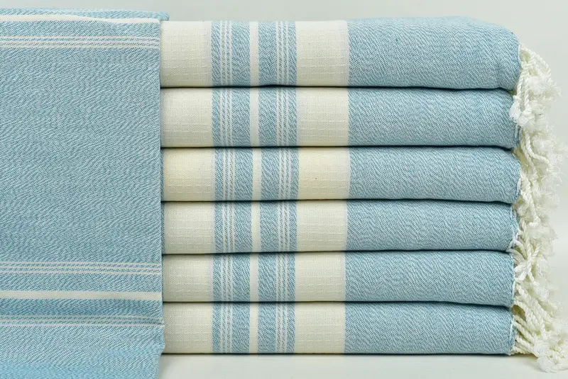 60x38 Cotton Striped Towel, Custom Towel, Bridal Shower Gift, Girls Weekend Getaways Gifts, Best Wedding Gift, Valentines Gift, Home Decor Gifts - 1