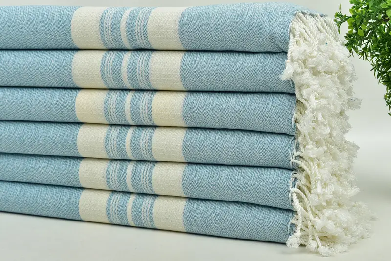 60x38 Cotton Striped Towel, Custom Towel, Bridal Shower Gift, Girls Weekend Getaways Gifts, Best Wedding Gift, Valentines Gift, Home Decor Gifts - 3