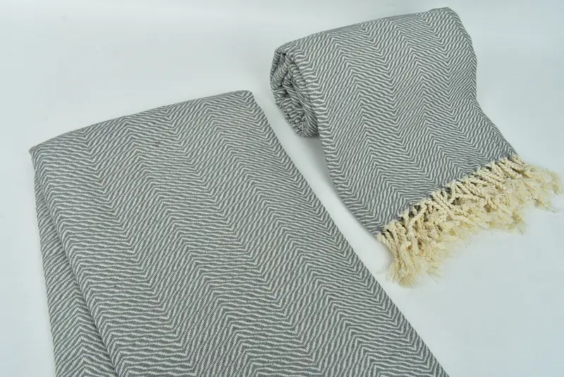 Absorbent towel, 70x40 Cotton Chevron Towel, Bachelorette Gifts, Eco-Friendly Turkish Towel, Organic towel, Peshtemal, Customized Turkish Towel - 7