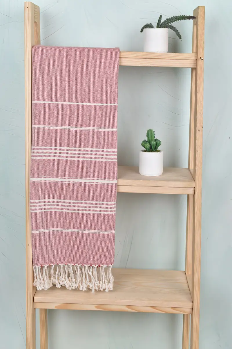 Turkish towel, Best Beach Towel, Personalized Wedding Gift, Miami Bachelorette Party Favors, Bridal Shower Favor, 68x40 Cotton Striped Towel - 15