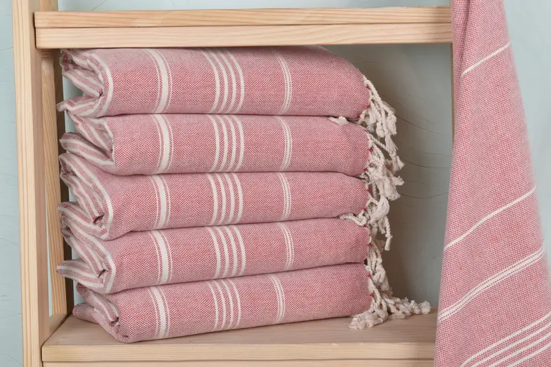 Turkish towel, Best Beach Towel, Personalized Wedding Gift, Miami Bachelorette Party Favors, Bridal Shower Favor, 68x40 Cotton Striped Towel - 3