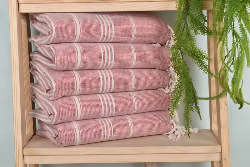 Turkish towel, Best Beach Towel, Personalized Wedding Gift, Miami Bachelorette Party Favors, Bridal Shower Favor, 68x40 Cotton Striped Towel - 1