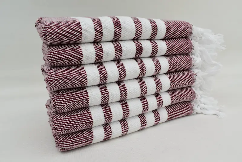 Wedding Gift, 40x20 Cotton Zig zag Towel, Turkish Tea Towel, Gifts For Him, Personalized Kitchen Towel, Gift For Him, Merry Christmas Gifts - 3