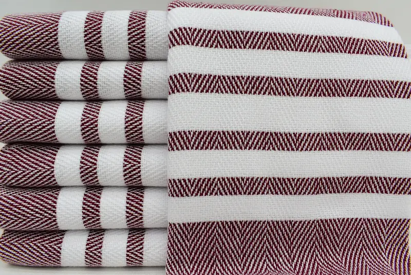 Wedding Gift, 40x20 Cotton Zig zag Towel, Turkish Tea Towel, Gifts For Him, Personalized Kitchen Towel, Gift For Him, Merry Christmas Gifts - 1