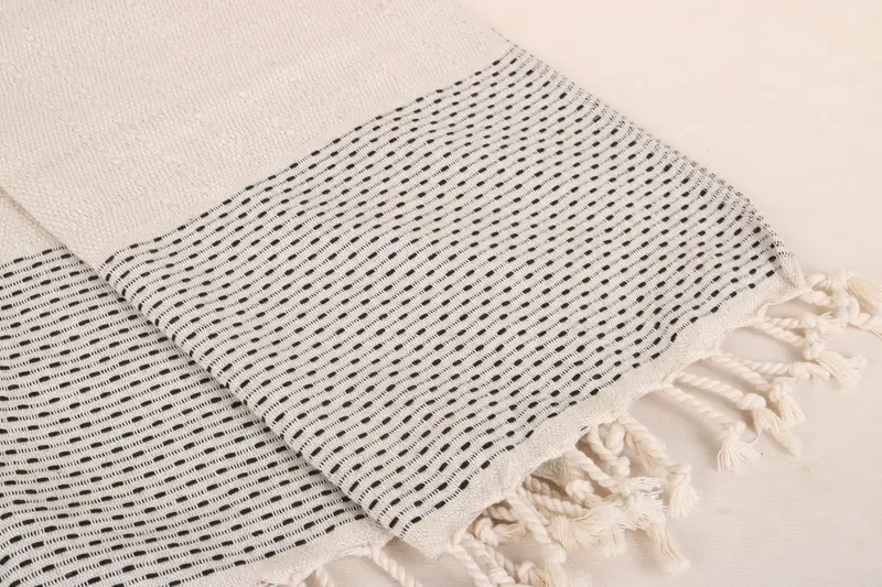 Bridesmaid Gifts, Christmas Gift, Personalized Hand Towel, Gifts For Him, Wedding Favors, Bachelorette Party Items, 40x20 Cotton Polka Dot Towel - 8