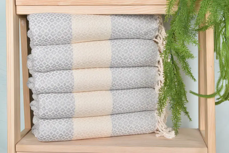 Absorbent Turkish towel, Bridal Shower Favor, Luxury Turkish Bath Towel, Beach Towel Bulk, 70x40 Cotton Geometric Towel, Turkish Towel USA - 2