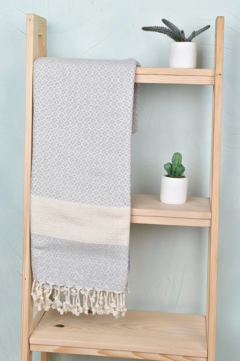 Absorbent Turkish towel, Bridal Shower Favor, Luxury Turkish Bath Towel, Beach Towel Bulk, 70x40 Cotton Geometric Towel, Turkish Towel USA - 8