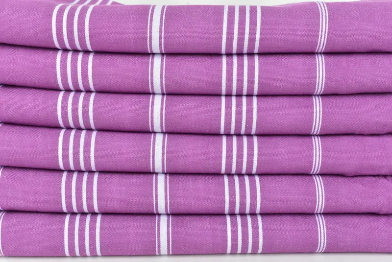 Summer Gift, Boyfriend Christmas Gift, Embroidered Beach Towel, Turkish hand towel, 70x40 Cotton Striped Towel, Peshtemal Towel, Best Wedding Gift - 2